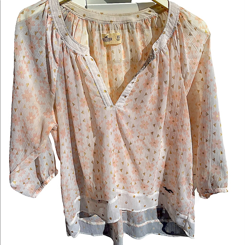 Hollister Sheer blouse